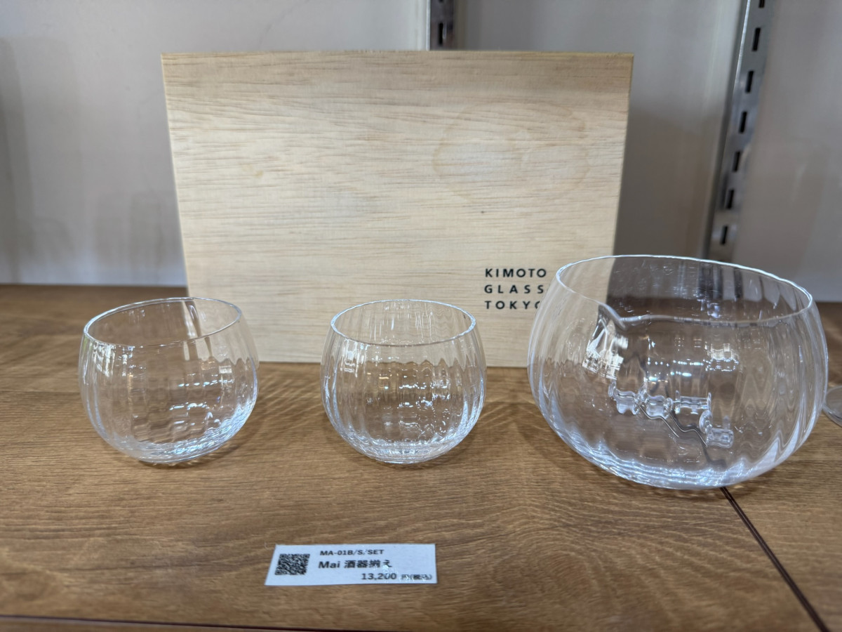 KIMOTO GLASS TOKYO /Brume 酒器/冷酒セット KIMOTO GLASS TOKYOです 